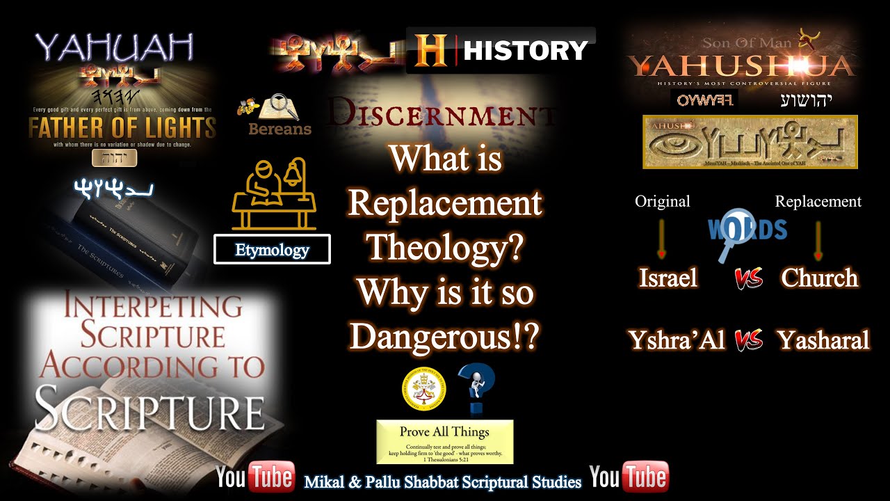 Y'sar'Al or Yasharal - Replacement Theology (YAHology) - Why is it so Dangerous!?