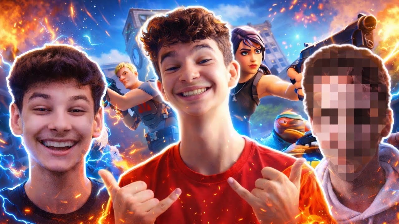 Une partie incroyable 😱!!! Avec Esteban et Lélio 😜!