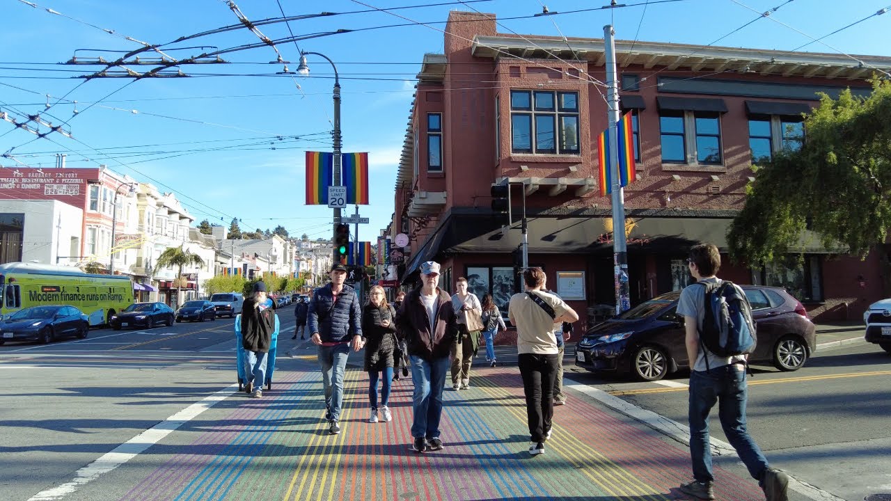 [4K] CASTRO DISTRICT, SAN FRANCISCO, CALIFORNIA, USA (April 27, 2024)