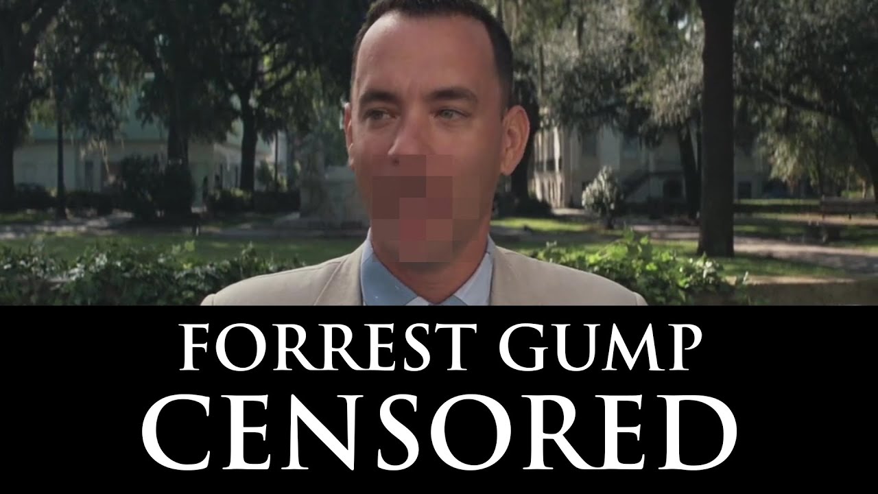 Forrest Gump【 CENSORED 】Unnecessary Censorship Parody