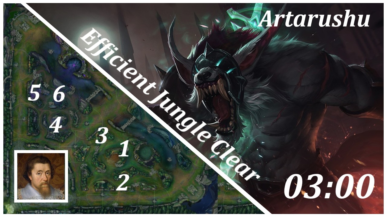 How to: Efficient Jungle Clear - Warwick | 03:00!
