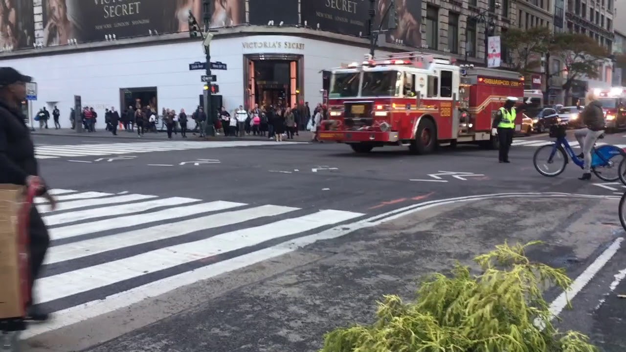 FDNY Squad 288 Responding