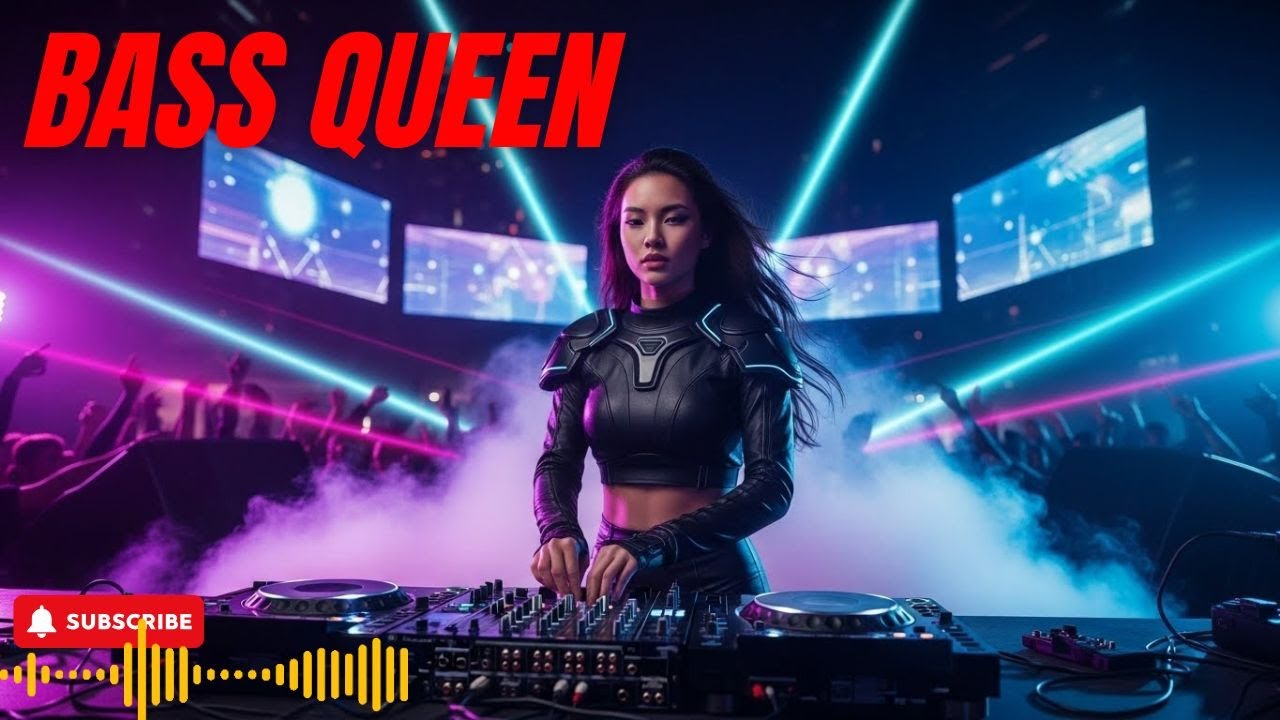LIVE 🔴 Female DJ EDM 🔥 Bass Boosted Club Vibes
