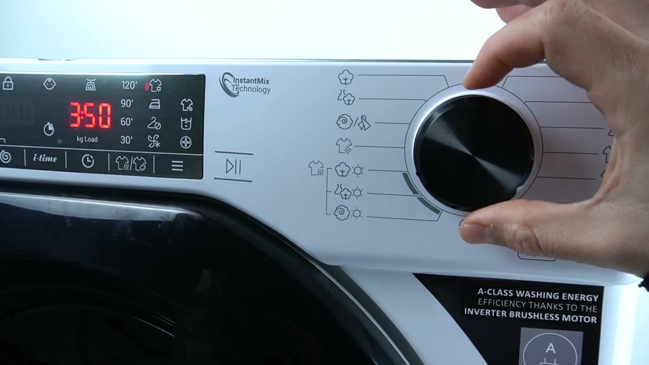 Стирально-сушильная машина HAIER HWDQ90B416FWB-S - Обзор всех программ | Поймите свои возможности