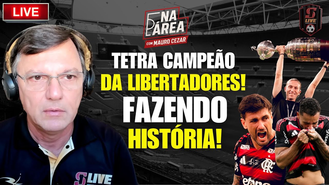 FLA CAMPE&Atilde;O: GOL DE DANILO, ARRASCAETA MVP E FATOR FILIPE LU&Iacute;S | DEBATE AO VIVO COM MAURO CEZAR #237