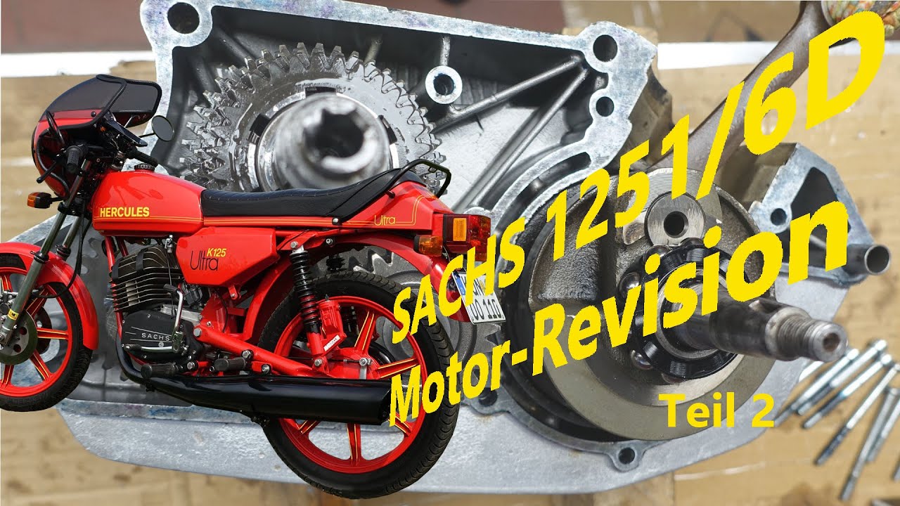 SACHS 125er Motor Revision - Teil 2 - Gehäuse löten und pulvern