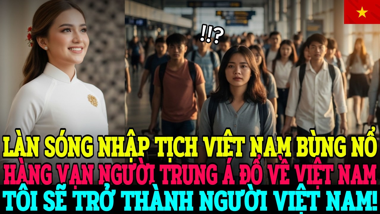 90 000 NGƯỜI TRUNG Á ĐỔ VỀ VIỆT NAM, UZBEKISTAN CŨNG BẤT NGỜ!