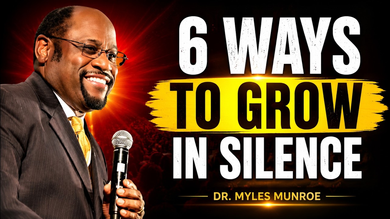 Build Yourself Quietly By These 6 Ways II Dr Myles Munroe II Motivational Speech