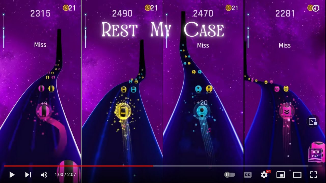 Dancing Road - Rest My Case With 4 Different Balls | Killrude