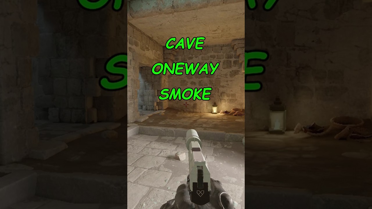 Ancient Cave Oneway smoke #cs2 #counterstrike #csancient #ancientsmoke #cs2skins #cs2update #gaming