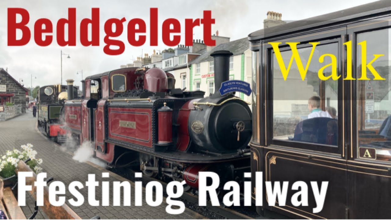 Beddgelert Walk & ffestiniog Railway Ride Snowdonia Steam Train ride with Mountain peaks & Sea views