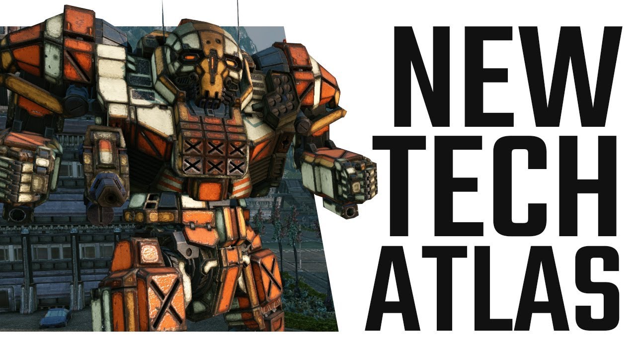 New Tech Atlas AS7-RS Heavy Gauss Build Mechwarrior Online The Daily Dose #422