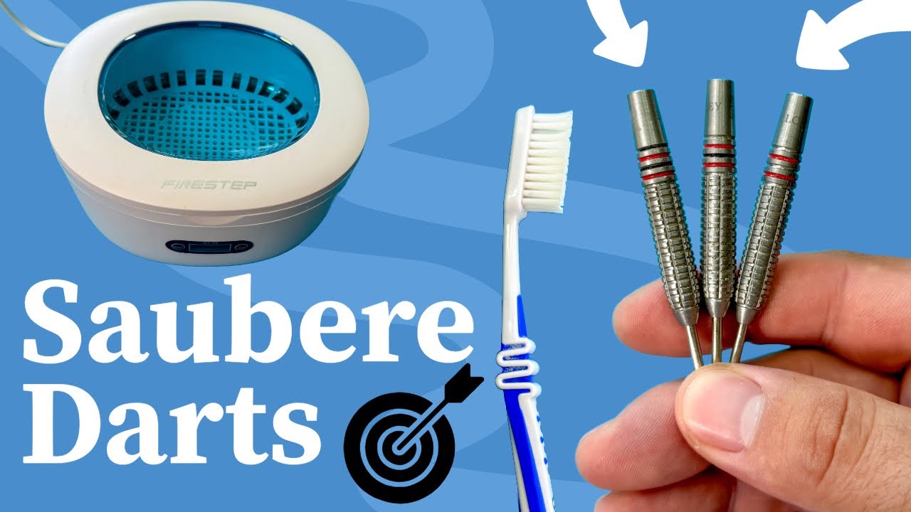 Darts reinigen I 2 Wege zum sauberen Barrel