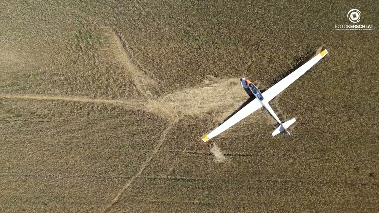Segelflieger muss Außenlandung in Kleinzell durchführen