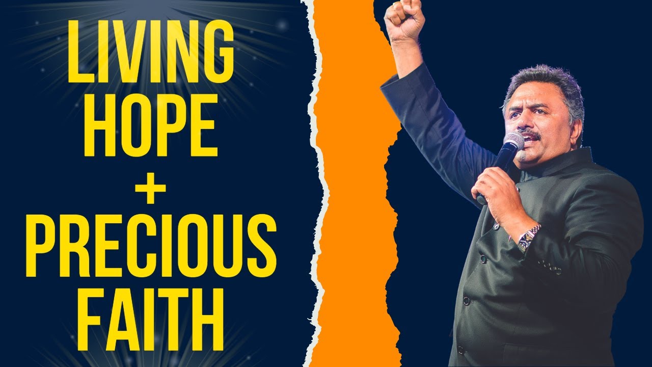 A LIVING HOPE + PRECIOUS FAITH|Ps. Mathew Kuruvilla (Tangu Brother)|| Sunday Service || July 9, 2023