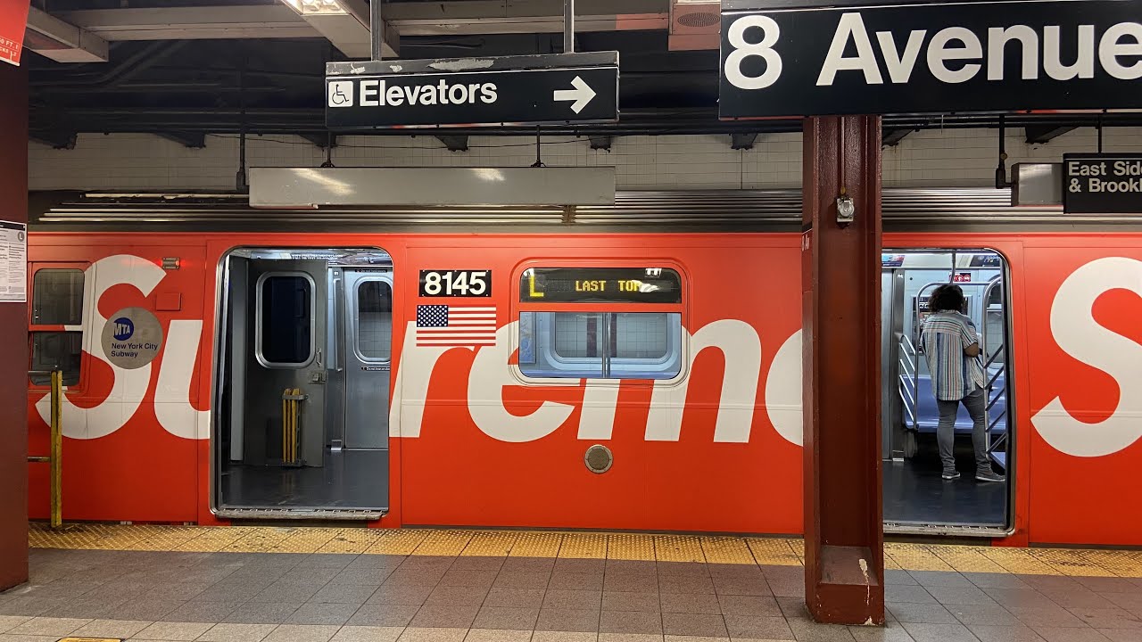 BMT 14th Street Line: (L) Trains End/Begin Service @ 8th Avenue (R143, R160A-1)