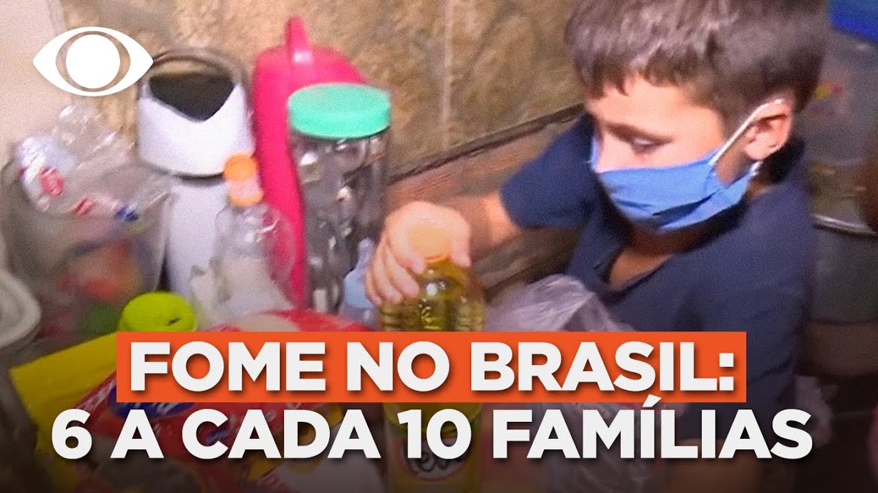 Fome no Brasil: 6 em cada 10 famílias sofrem com insegurança alimentar | Band Cidade