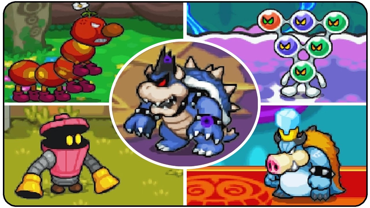Mario and Luigi Bowser's Inside Story - All Bosses