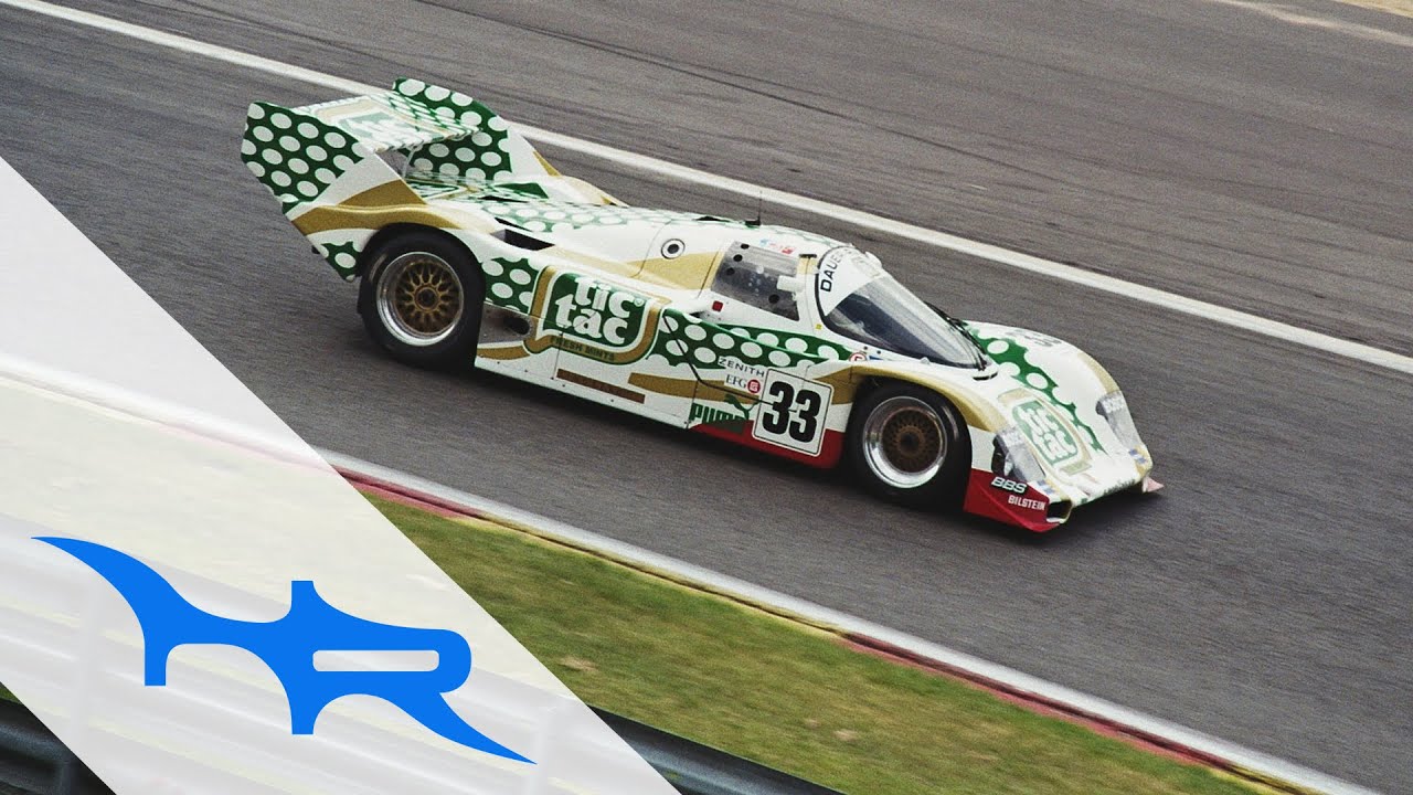 1989 Porsche 962 Tic Tac in Action at Spa-Francorchamps (Spa Classic 2015)