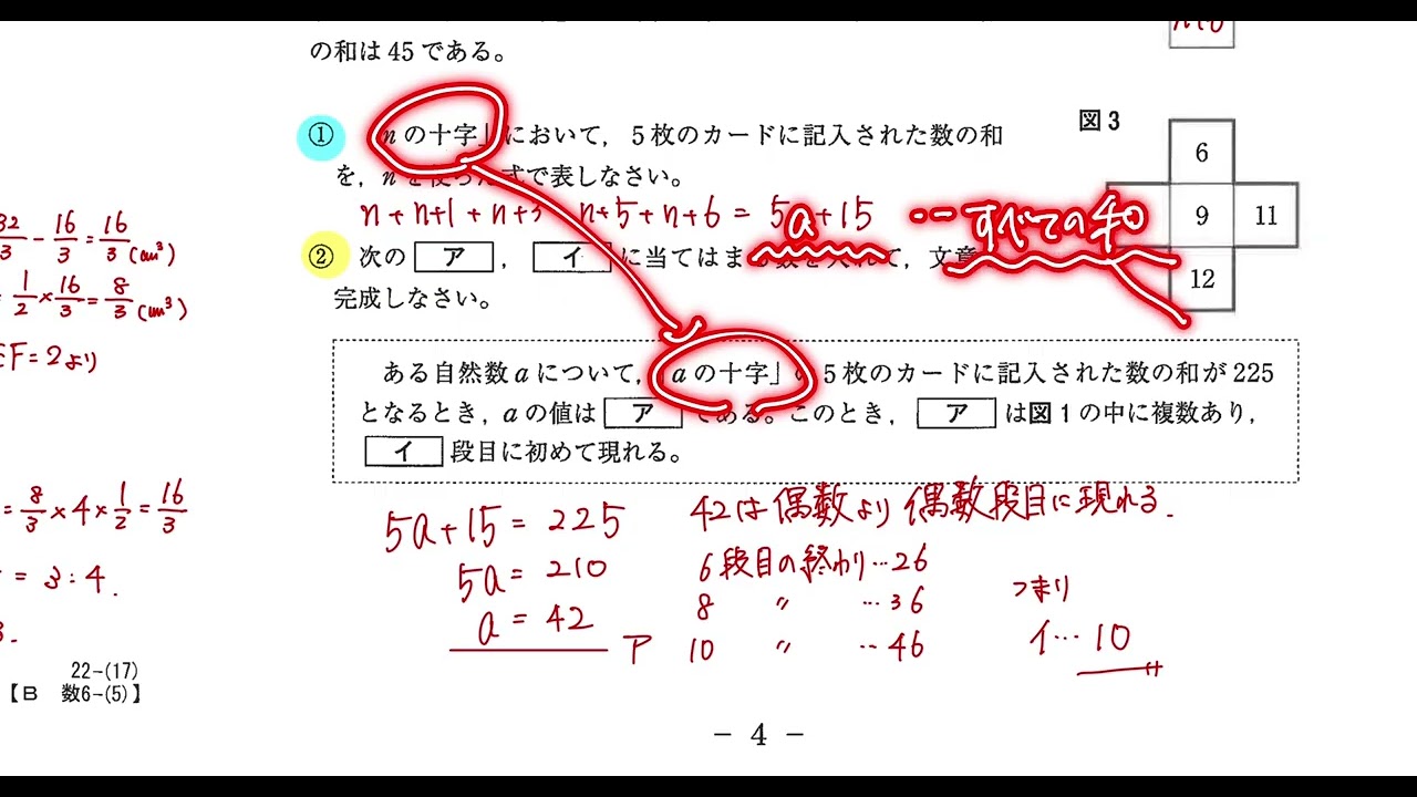 R6公立(後期)：数学B