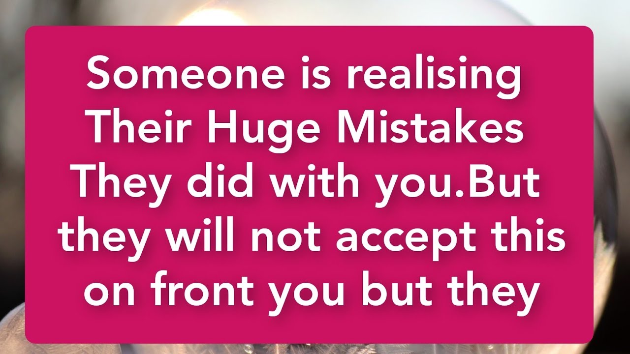 They Are Realizing their Huge Mistakes they did with you // Message From Universe 🦋💕🌈