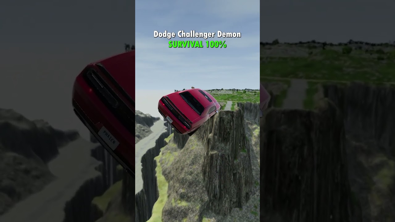 Canyon Car Jump Test