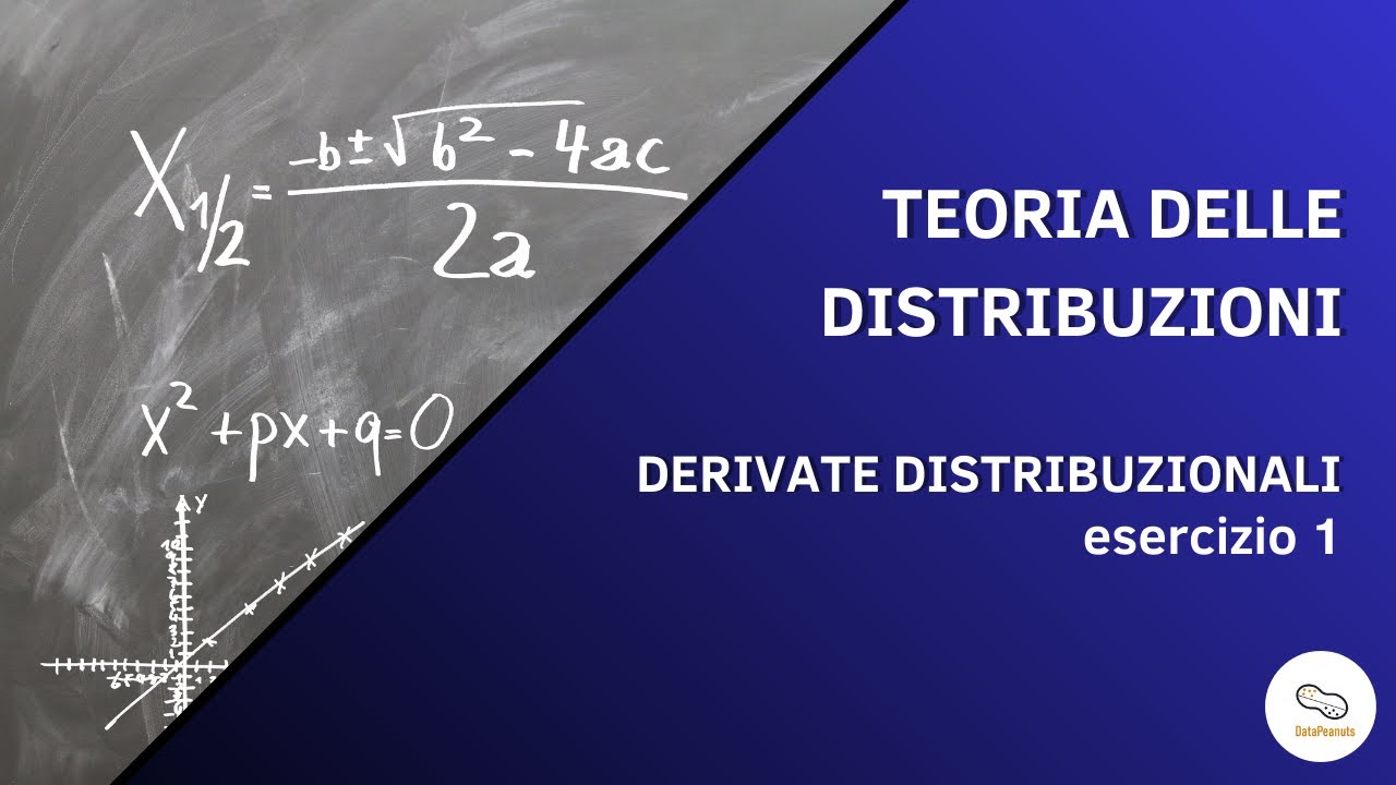 Metodi Matematici -  Teoria delle Distribuzioni - Esercizio derivate distribuzionali 1
