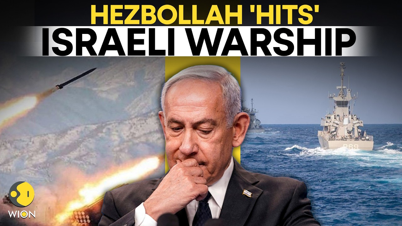 LIVE: Hezbollah Claims Strike on Israeli Warship | Israel: Will Target Masnaa Border Crossing | WION