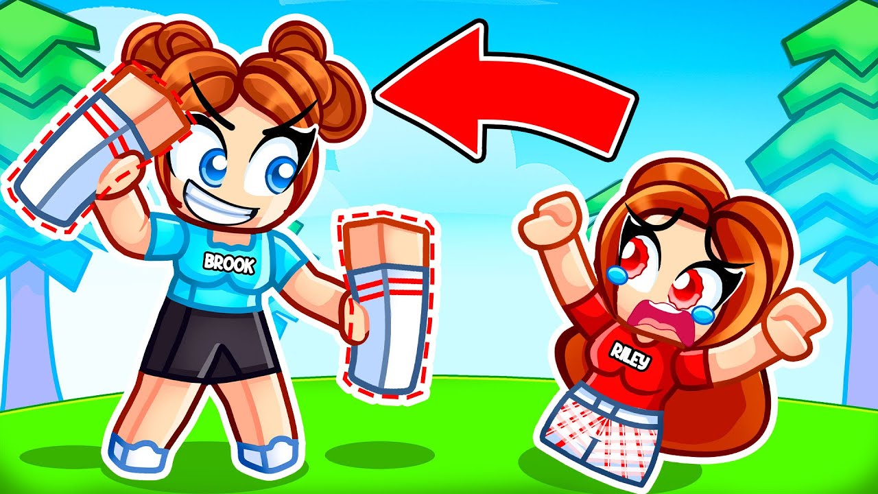 Roblox КРАДИТЕ ЧАСТИ ТЕЛА!!