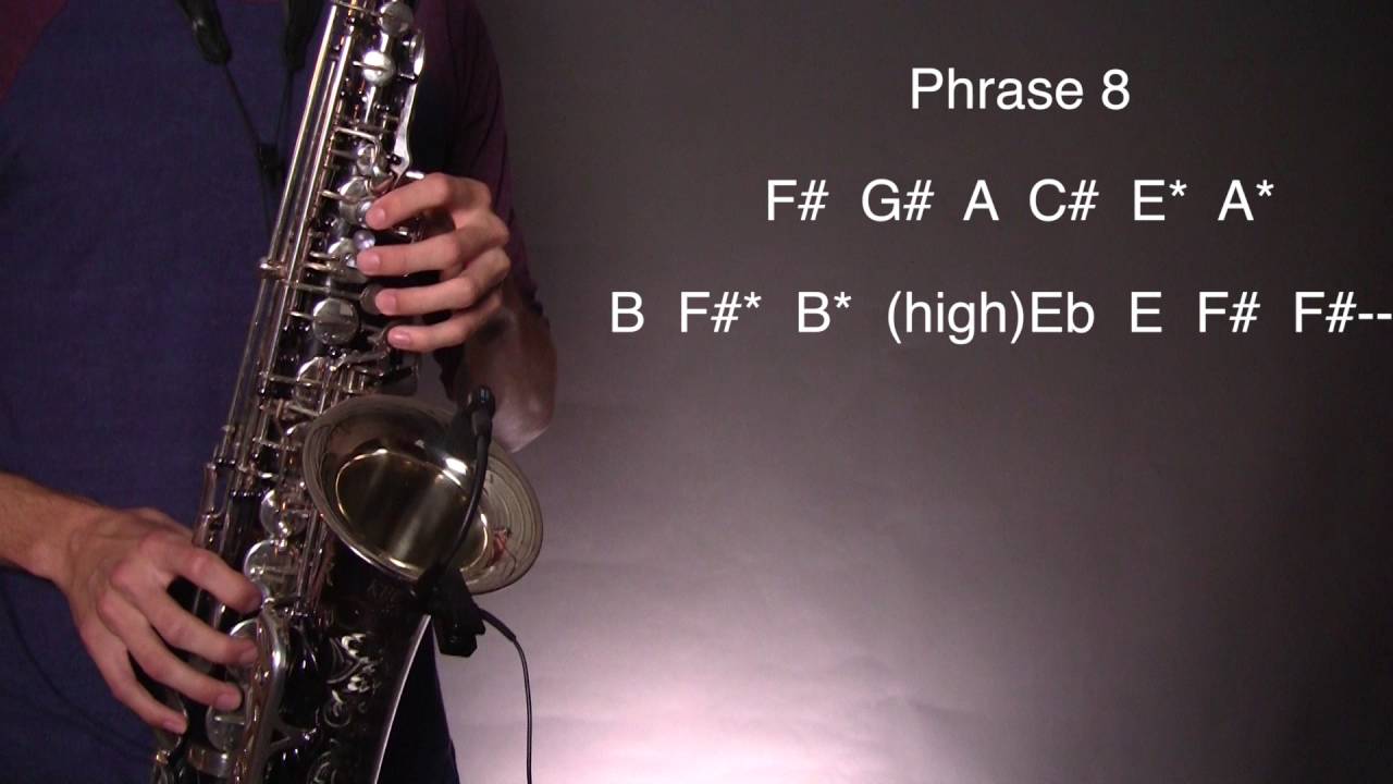 How to play Stairway To Heaven - Alto Sax