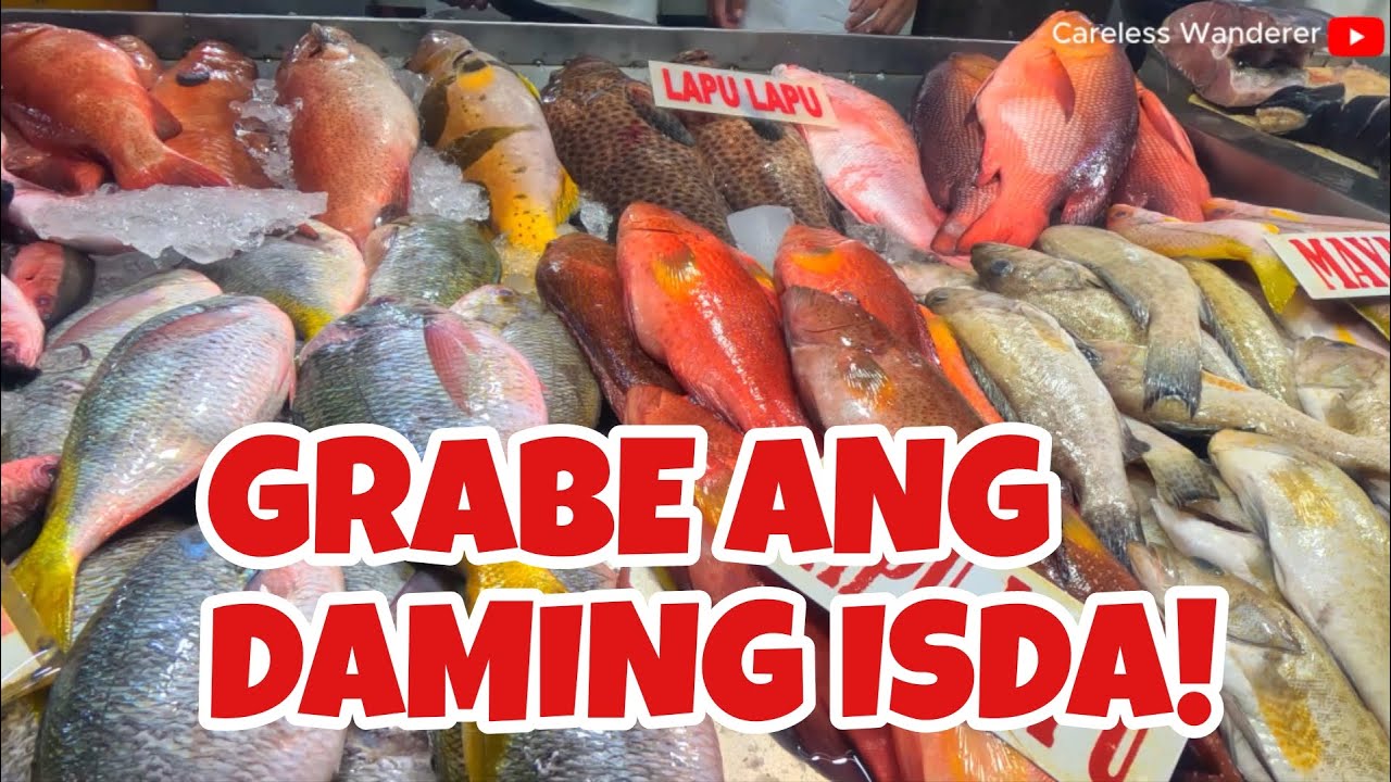 PASAY CITY PUBLIC MARKET | Grabe! Ang DAMING ISDA