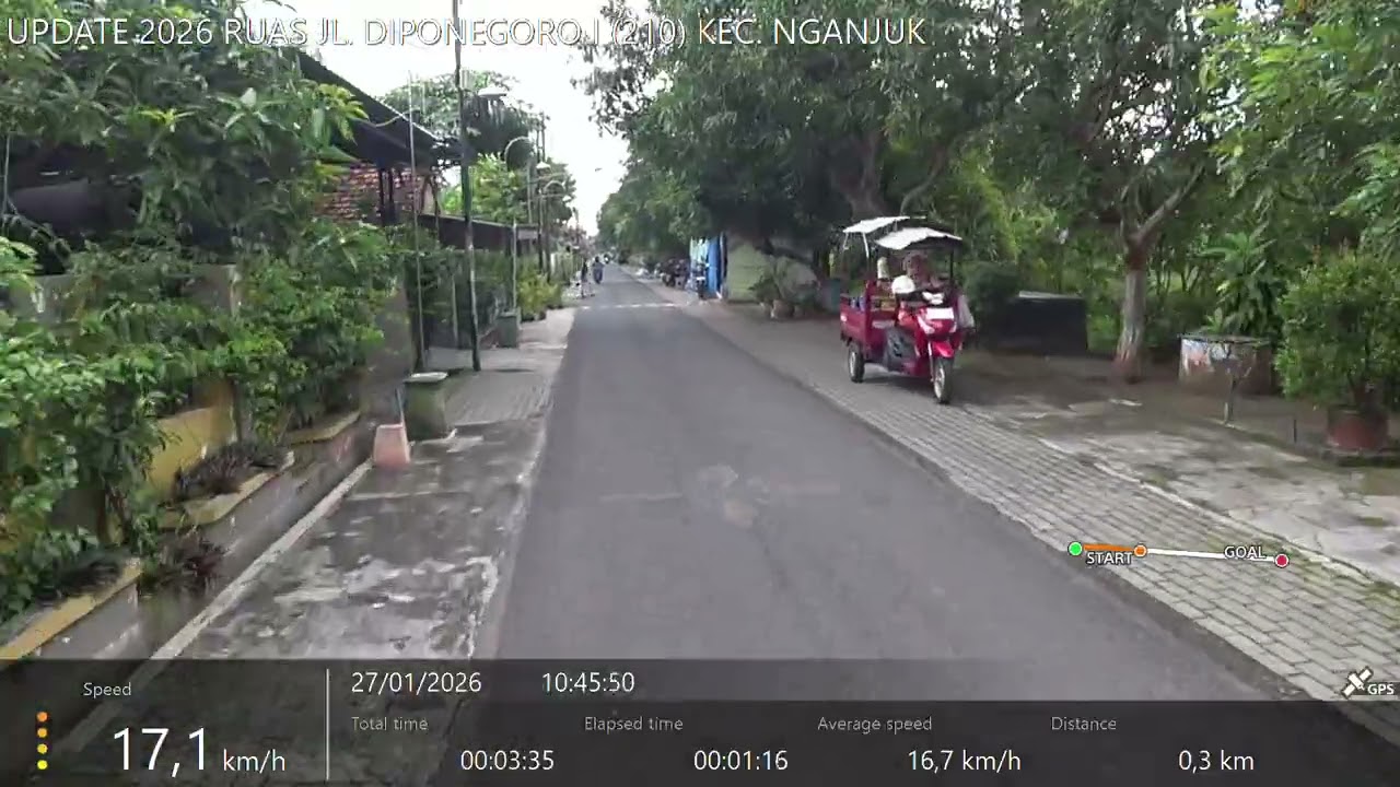 UPDATE 2026 RUAS JL. DIPONEGORO I (210) KEC. NGANJUK