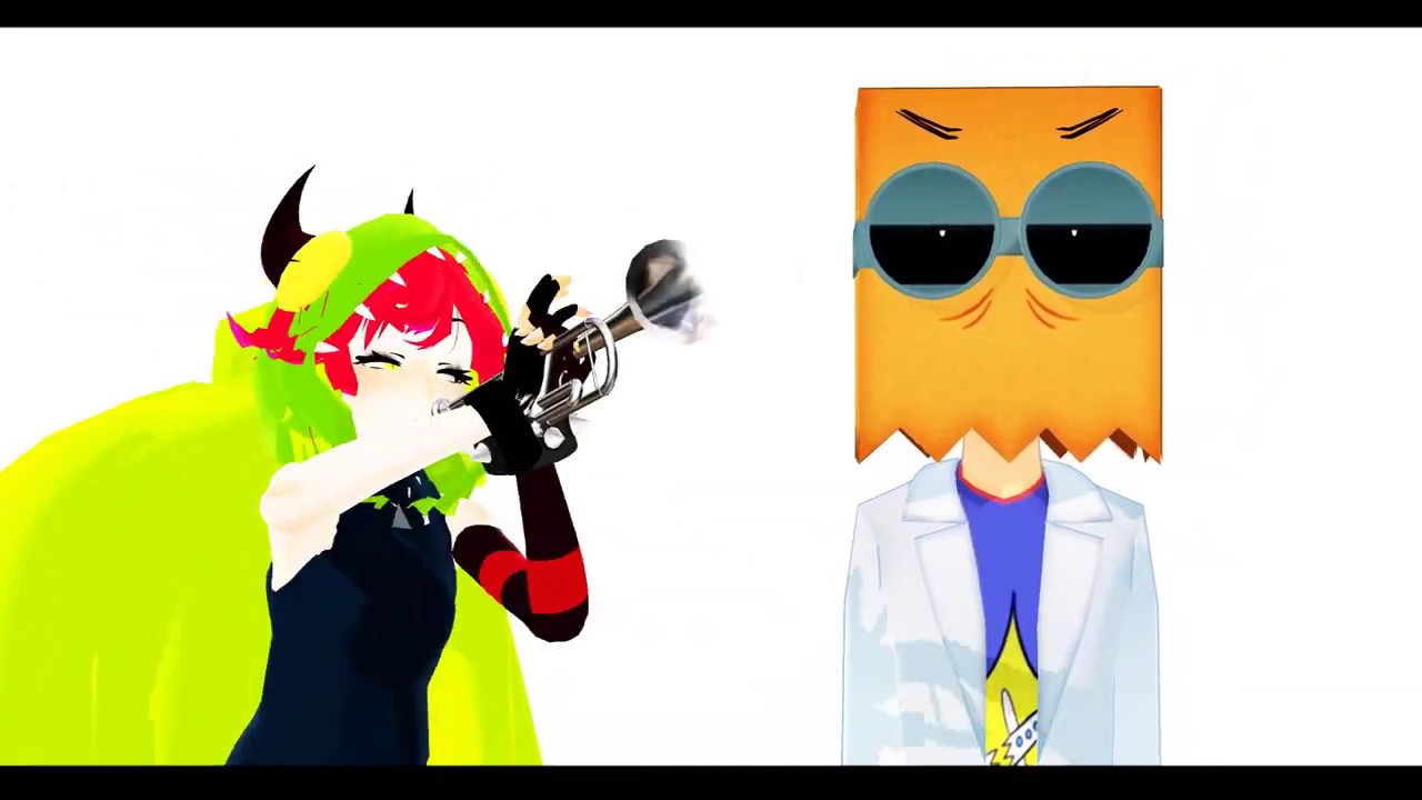【MMD/Villainous】Demencia And Dr.Flug -【Trumpet MEME】【Motion DL】