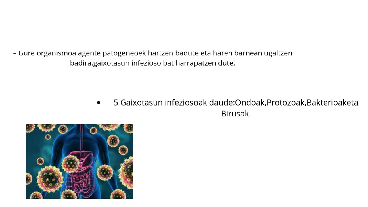 OSASUN ETA GAIXOTASUNAK