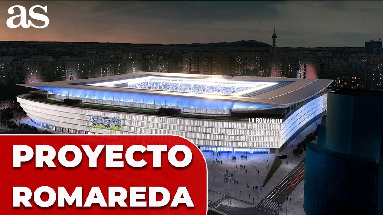 El ZARAGOZA enseña cómo quedará la nueva ROMAREDA: SIN PALABRAS