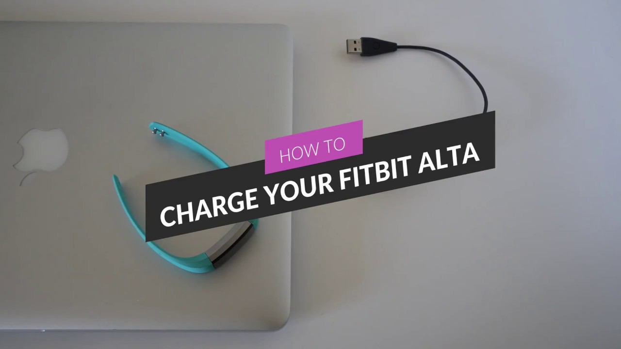 How To Charge Fitbit Alta