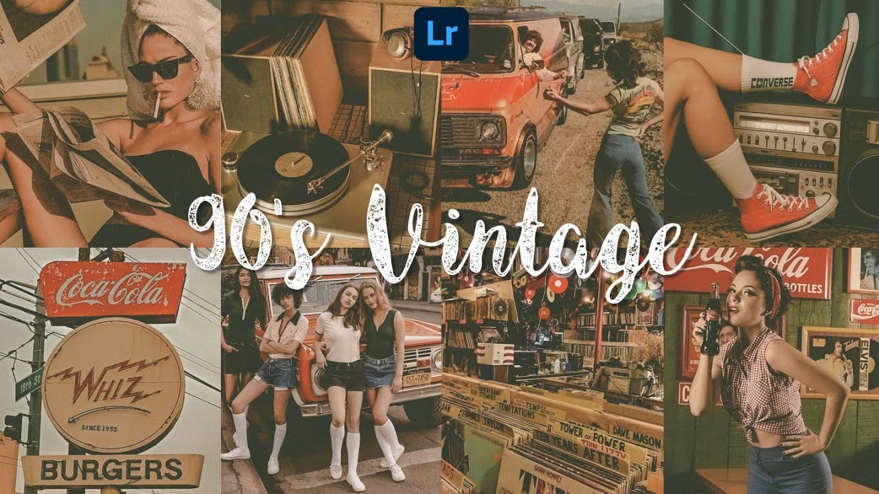 90's VINTAGE - LIGHTROOM MOBILE PRESET|How To Edit 90's Vintage Preset|Vintage Effects|Retro Effects