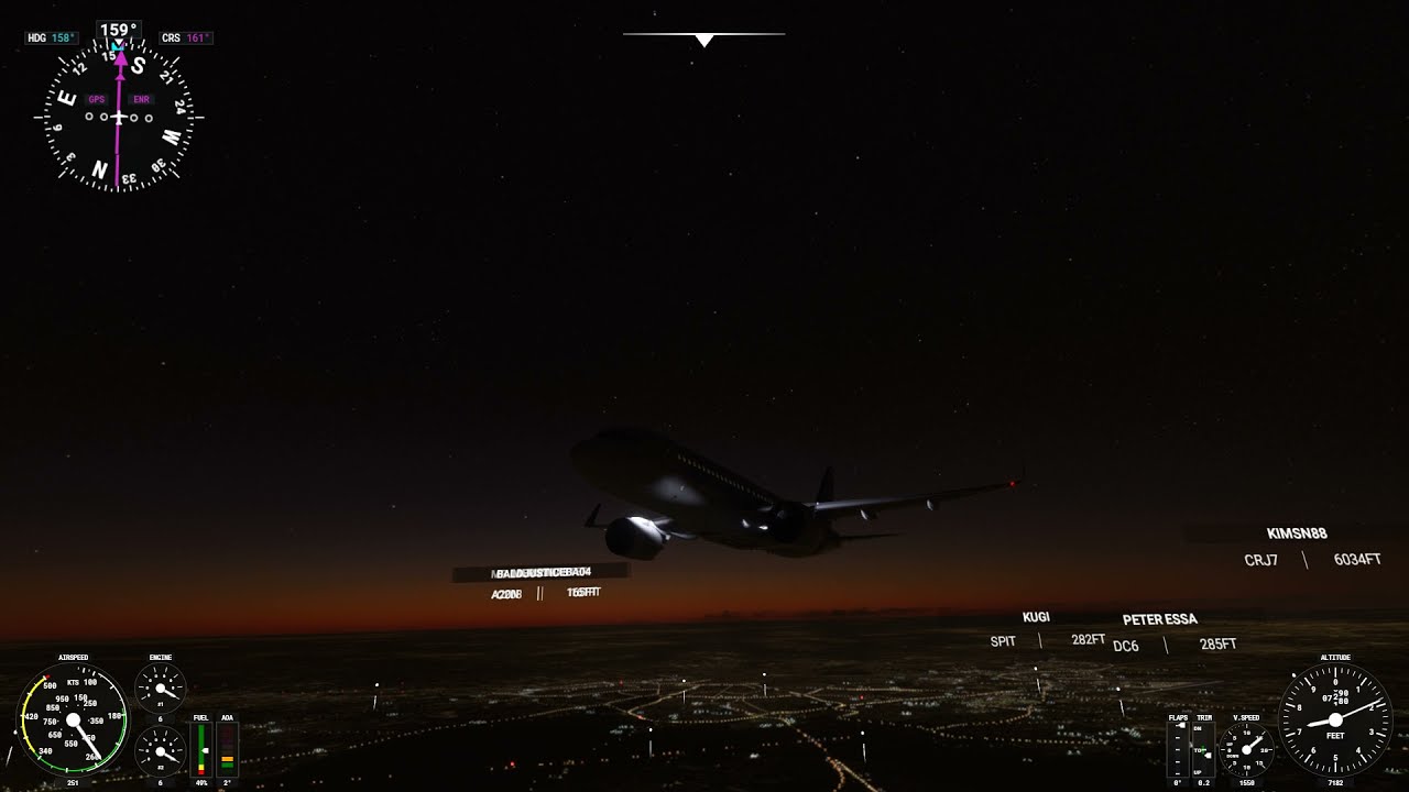 Microsoft Flight Simulator 2020 - Brussels to Nice