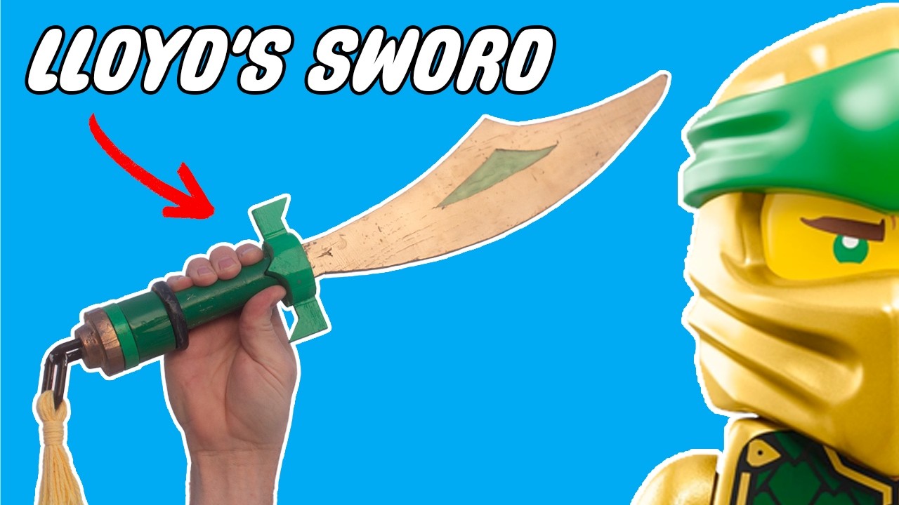 Epic Lego Ninjago Build: Lloyd's Golden Sword