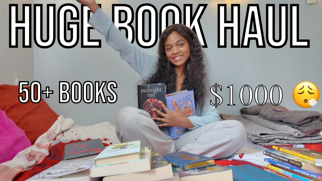 Huge Book Haul 📚✨ So many Books | What I&rsquo;m Reading | 50+ Collection 
