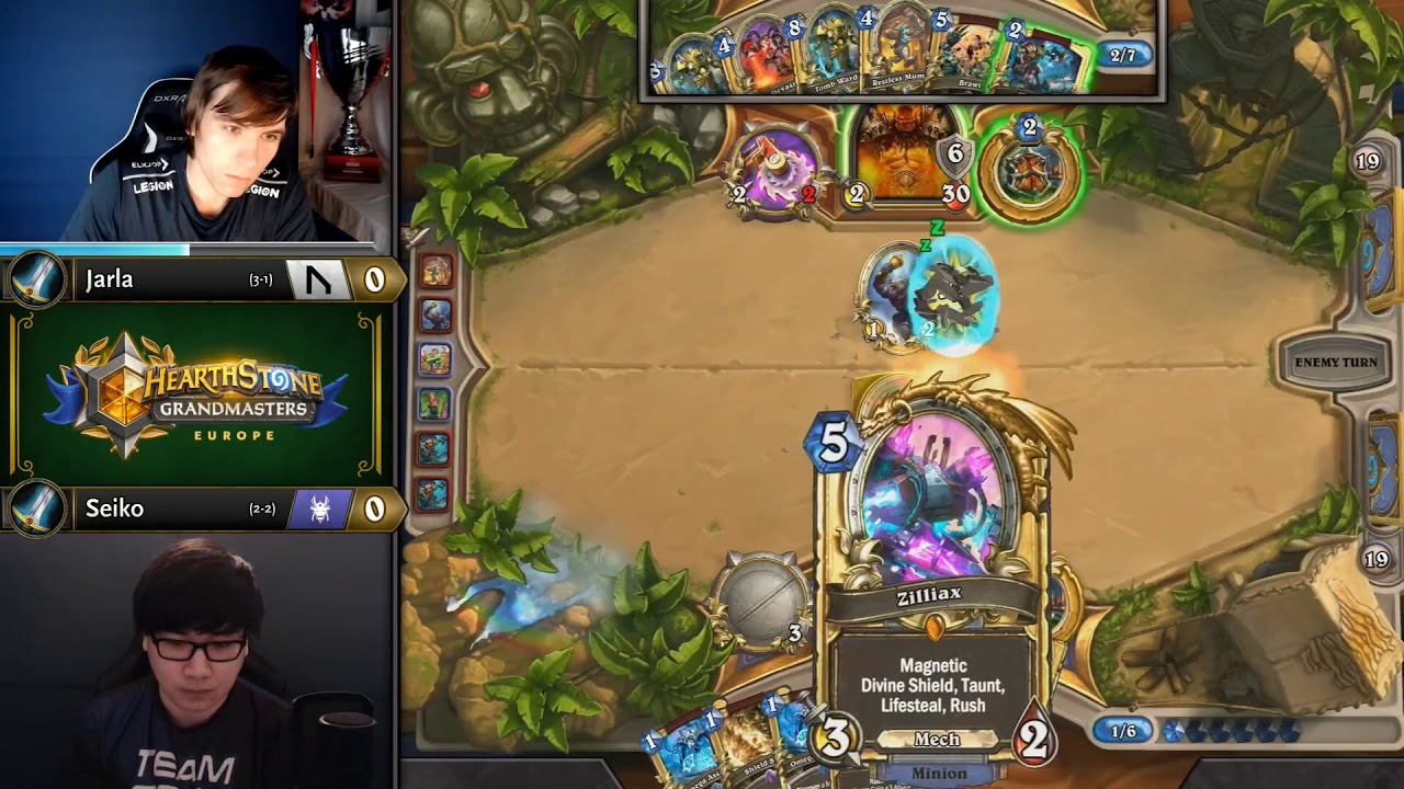 Jarla vs Seiko - Hearthstone Grandmasters Europe S2 2019 - Week 3