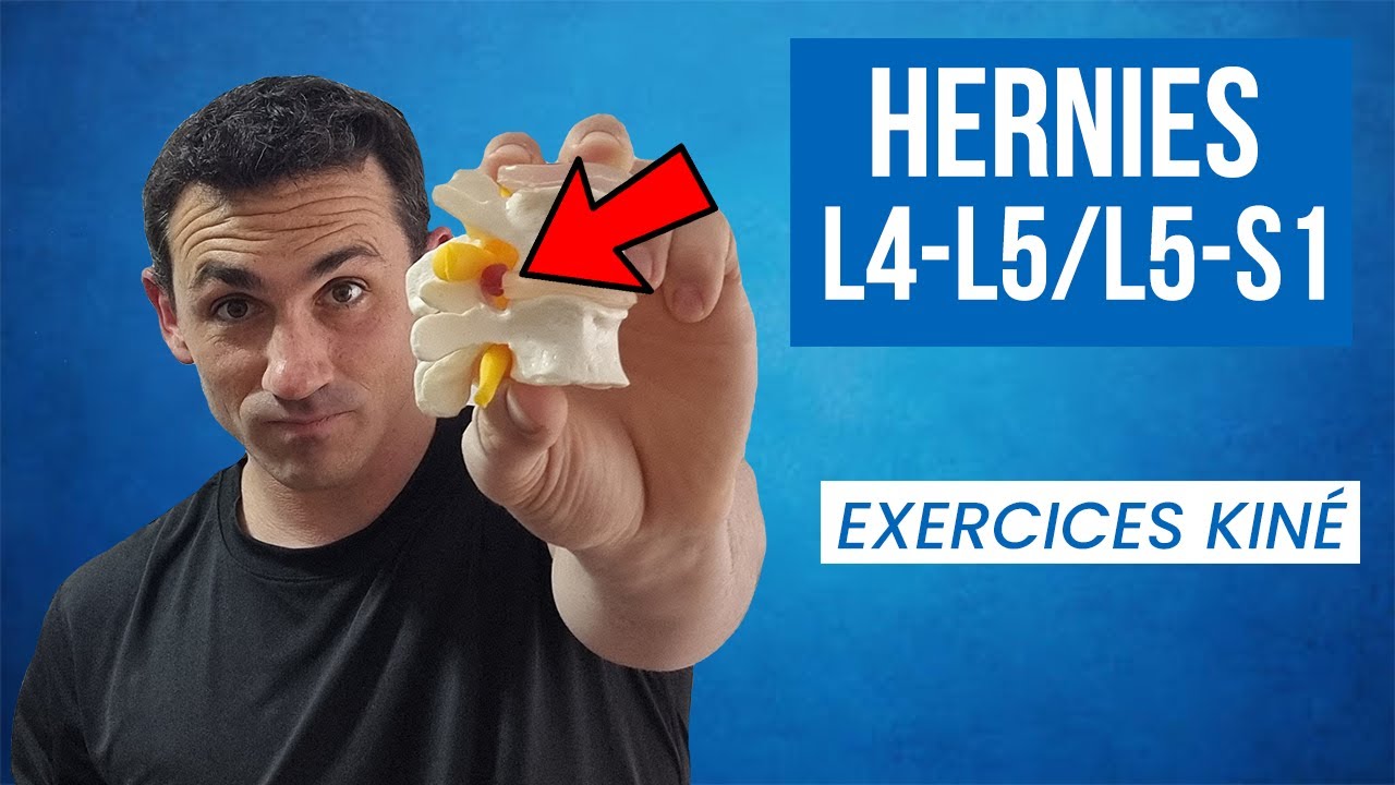 Hernie Discale (L4L5-L5S1) : Exercices kiné