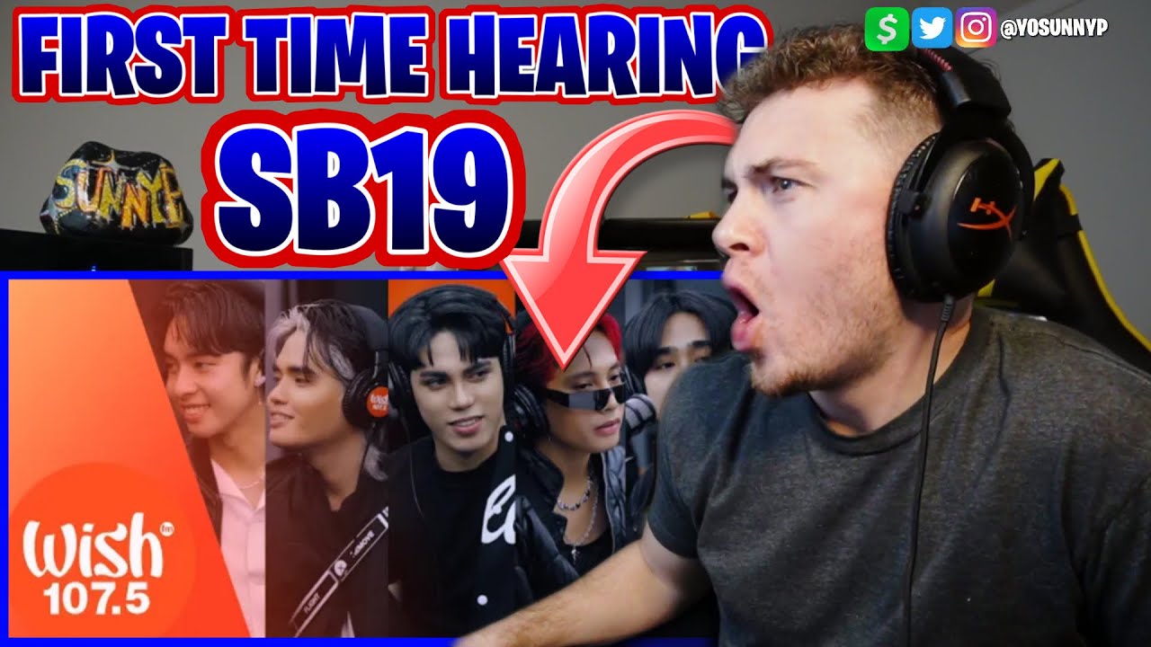 First Time Hearing SB19: Bazinga LIVE on Wish 107.5 Bus