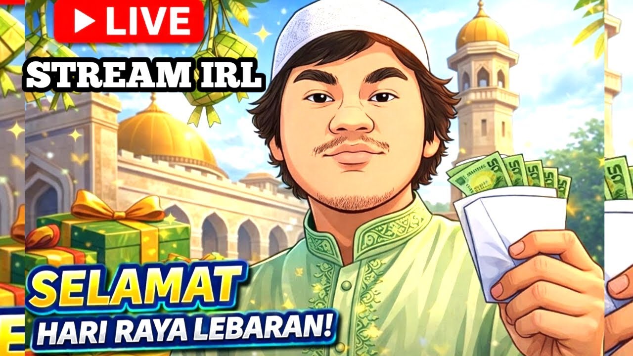 LIVE IRL HARI RAYA LEBARAN #saweriaon #mediashareon