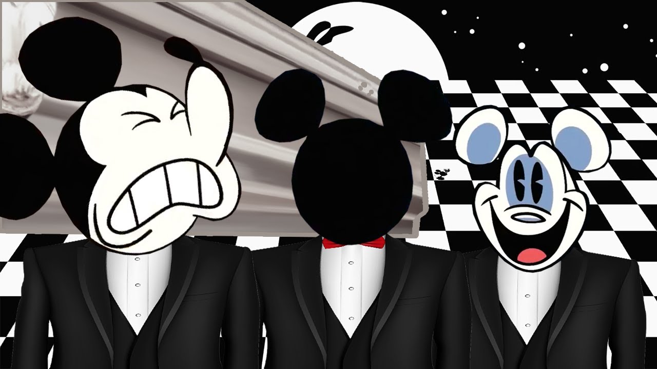 Black and White Mickey Mouse Cartoon - Coffin Dance Megaremix (COVER)