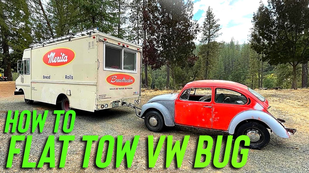 КАК БУКСИРОВАТЬ VW Bug