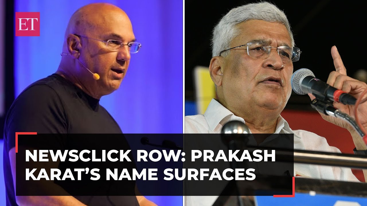 NewsClick funding scam row: CPI(M)'s Prakash Karat and Neville Singham's 'email exchanges' surface