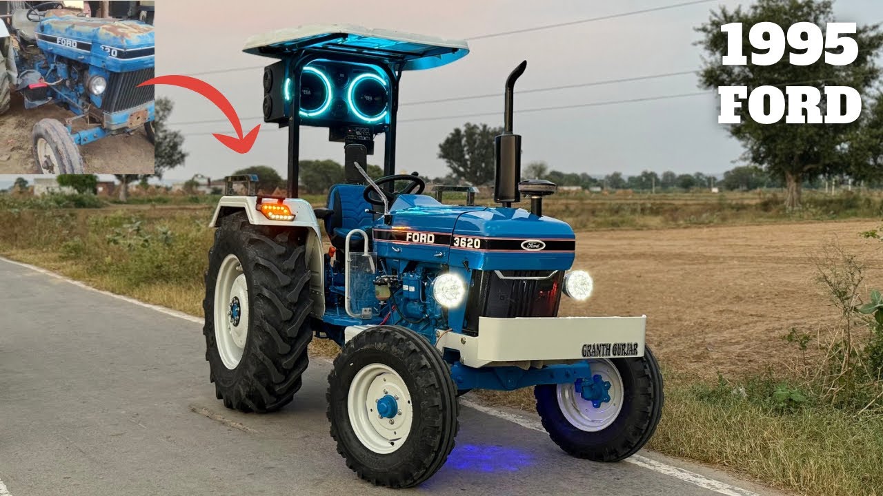 30-летний трактор Ford 3620, абсолютно новый❤️ | Полная модификация с ценой