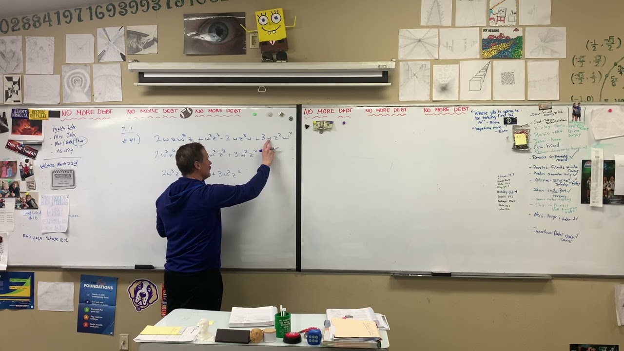 Algebra 1: 7.2 scientific notation 
