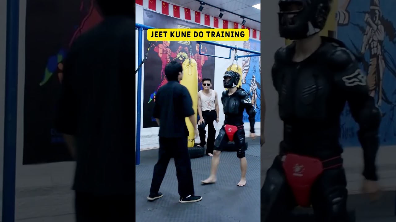 A descendant of Bruce Lee, he trained Jeet Kune Do hard. #kungfu #brucelee